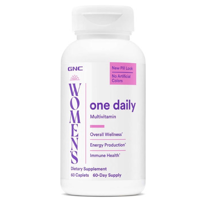 Complex de multivitamine pentru femei GNC Women's One Daily Multivitamin Essentials, 60 tb