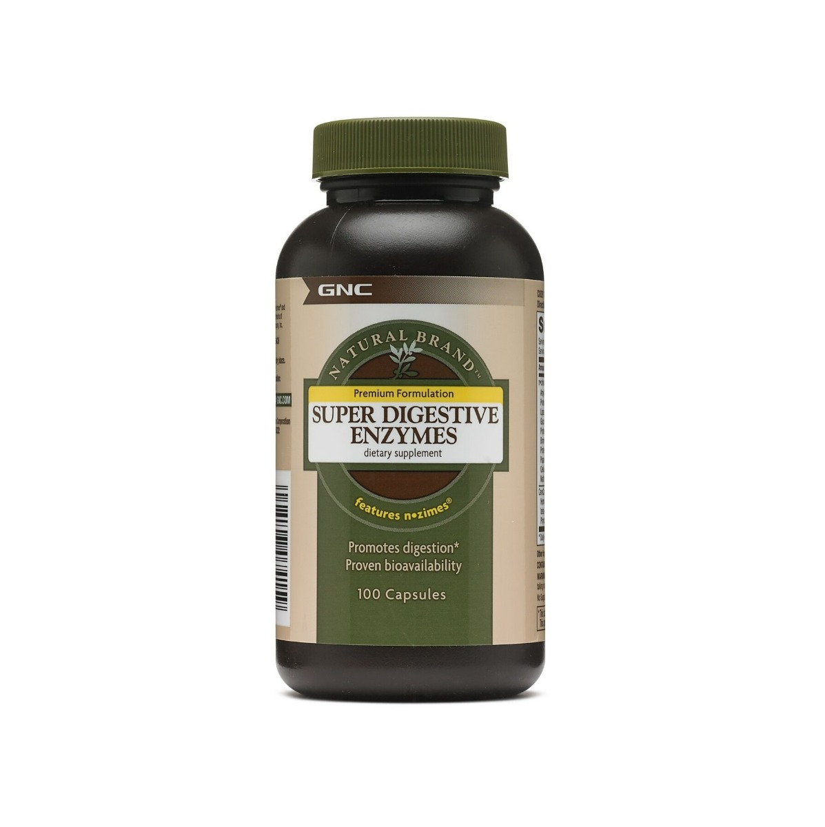 Enzime digestive GNC Natural Brand Super Digestive 100 CPS