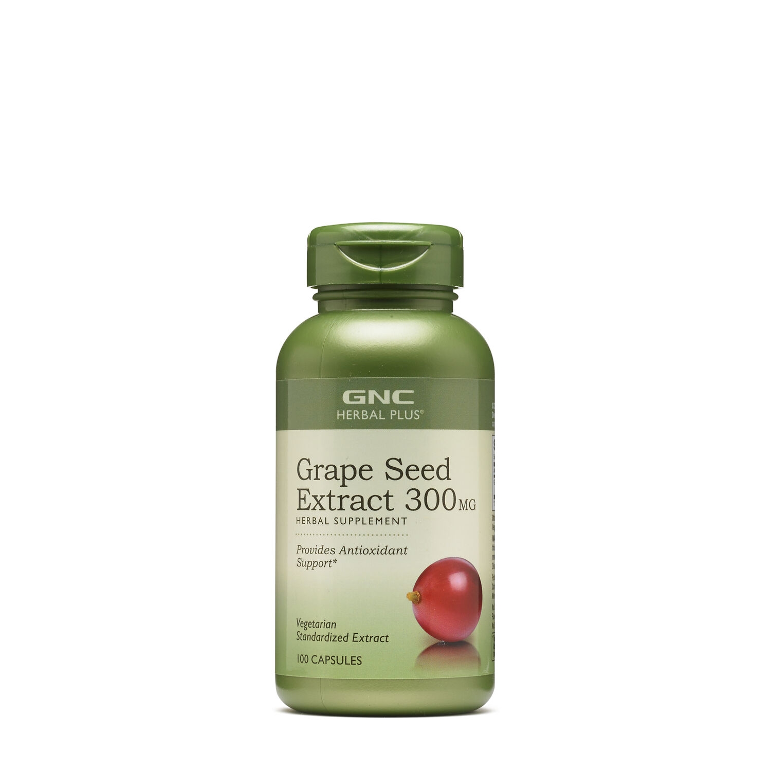Extract din seminte de struguri GNC Herbal Plus Grape Seed 300 Mg, 100 Cps