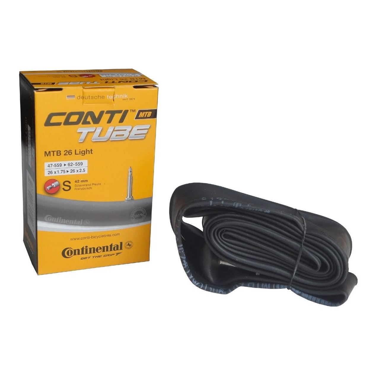 Camera Continental Mountainbike 26 Light 1.75-2.50 (47>62-559)
