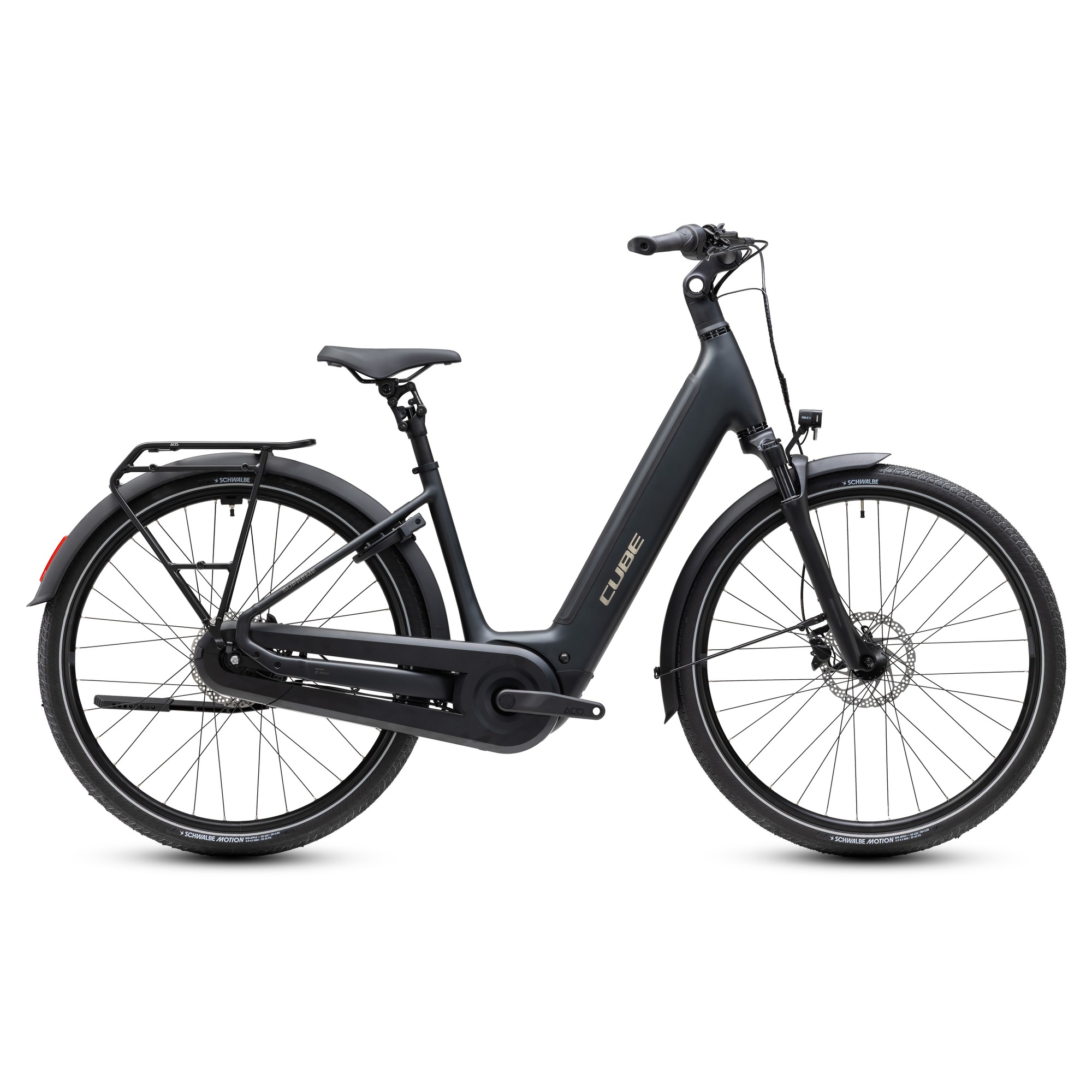 BICICLETA ELECTRICA CUBE SUPREME HYBRID COMFORT PRO 600 EASY ENTRY 26"