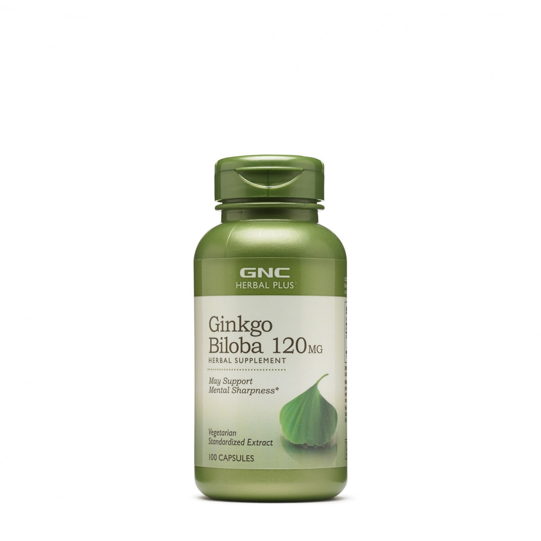 GNC Herbal Plus Ginkgo Biloba 120 Mg, 100 Cps