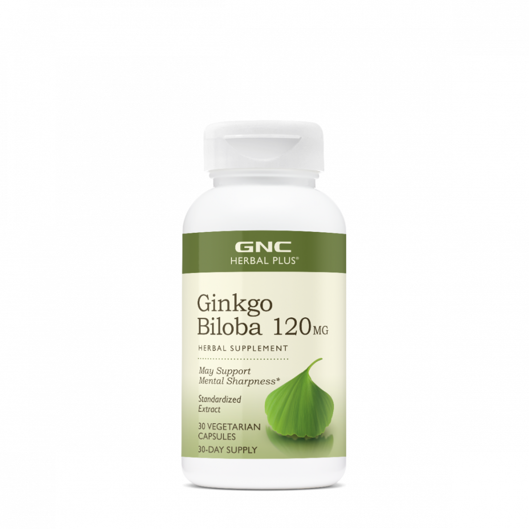 Gnc Herbal Plus Ginkgo Biloba 120 Mg 30 Cps