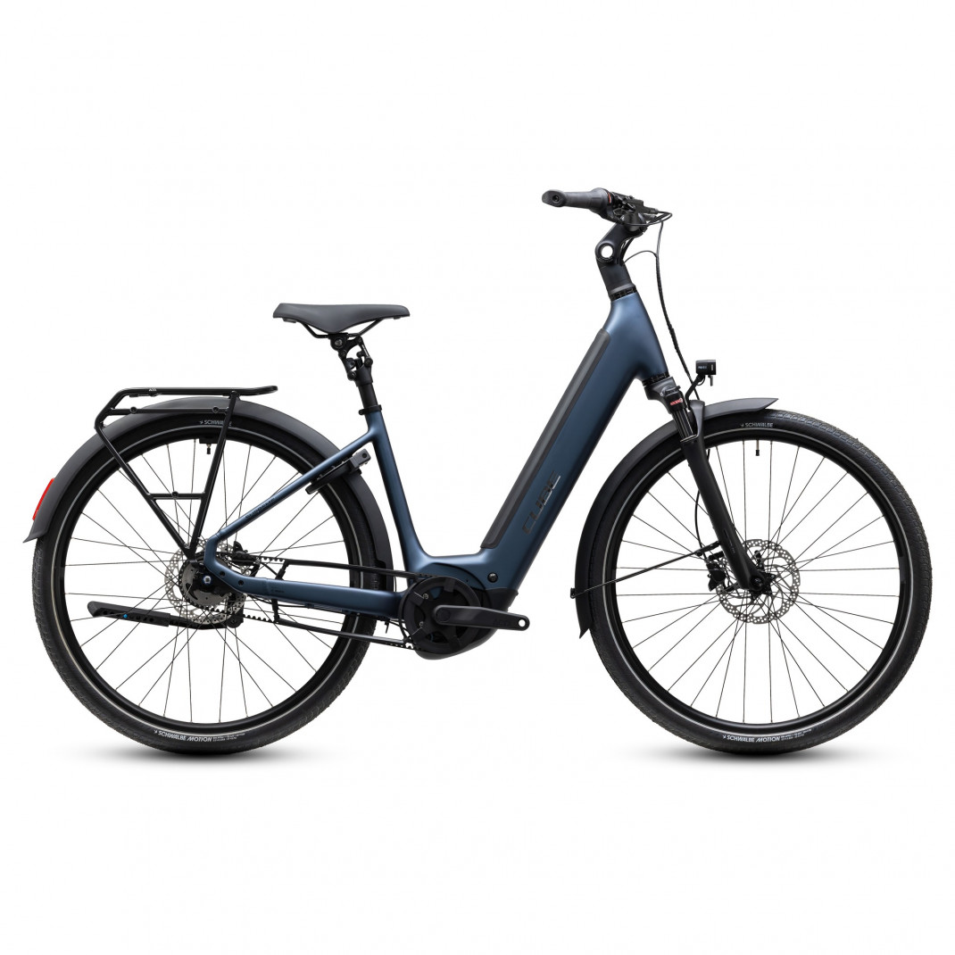 BICICLETA ELECTRICA CUBE SUPREME HYBRID DELUXE ONE 600 EASY ENTRY 28"