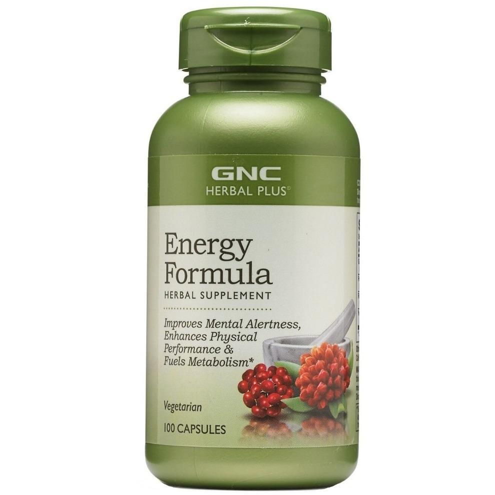 Supliment alimentar GNC Herbal Plus Standardized Energy Formula