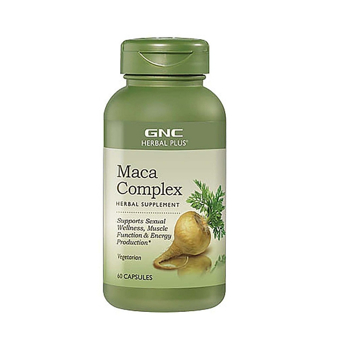 Supliment alimentar GNC Herbal Plus Maca Complex, 60 Cps