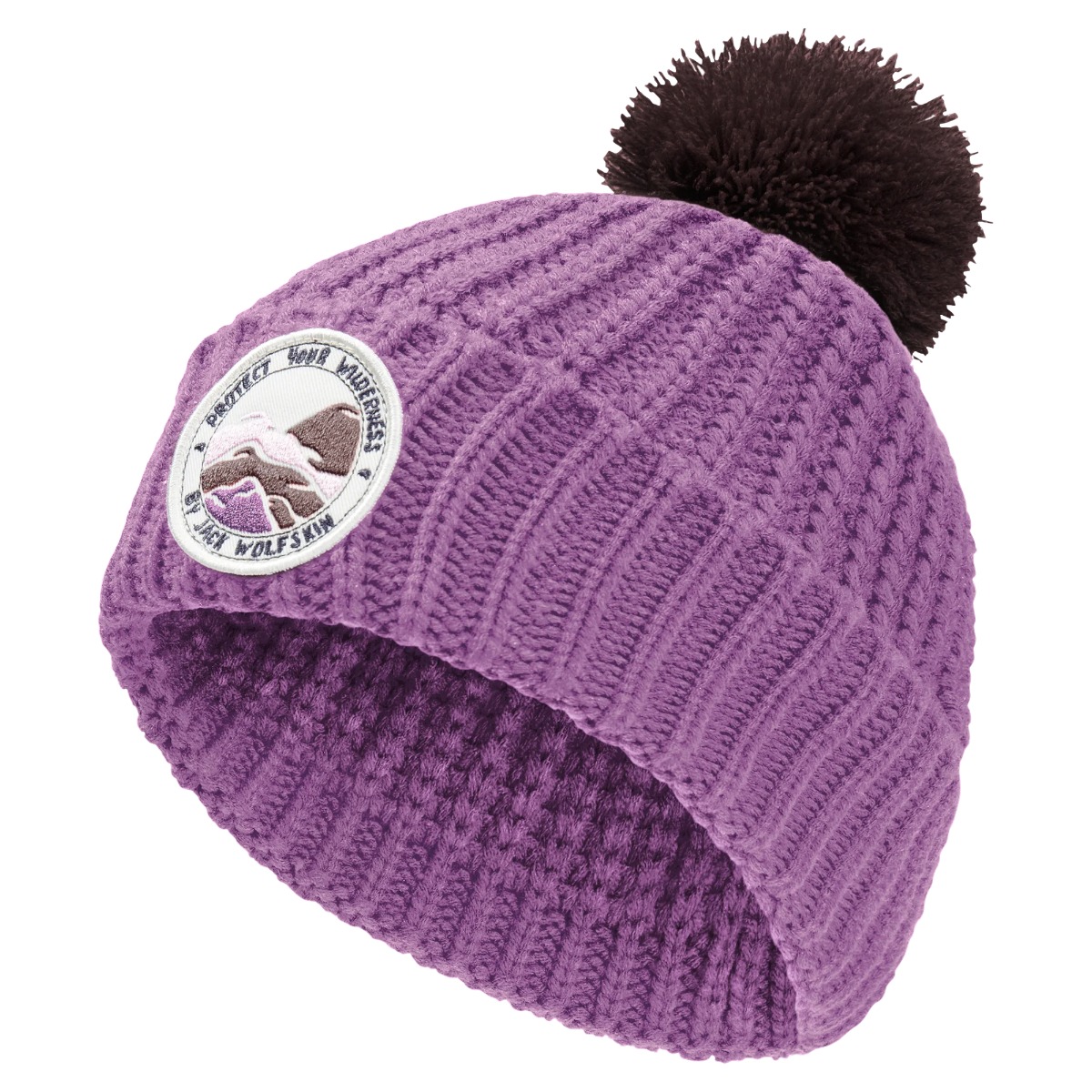 Caciula copii Jack Wolfskin Pompom Badge FW 2026