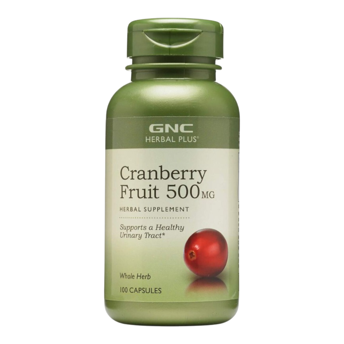 GNC Herbal Plus Cranberry Fruit 500 mg, Extract din Fruct de Merisor, 100 cps