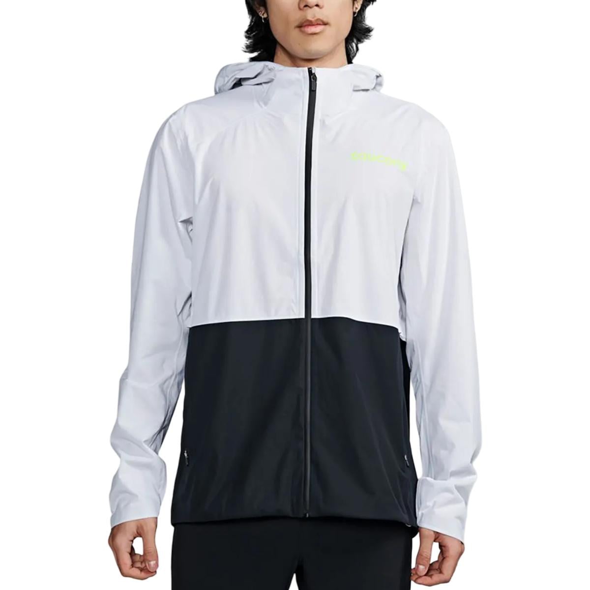 Jacheta alergare barbati Saucony Elite Runshield FW 2026-Negru/Alb-S