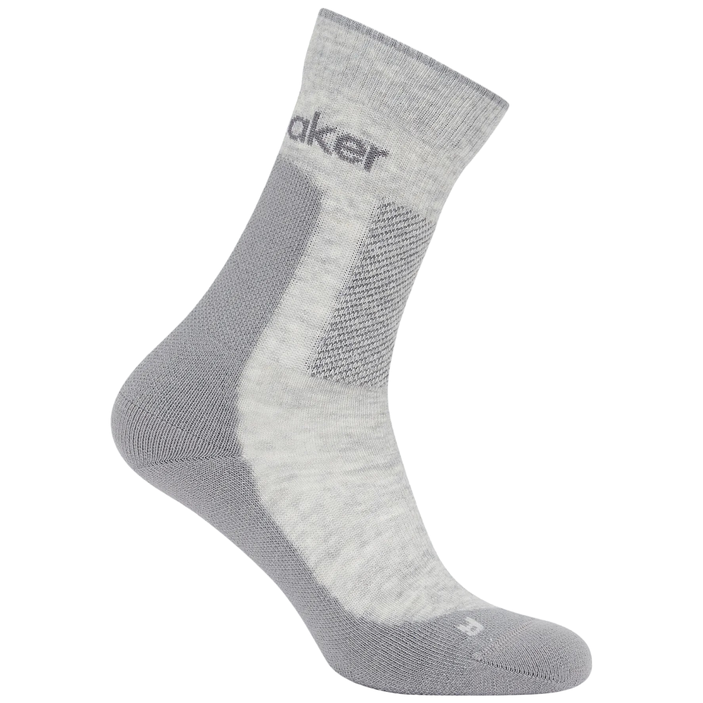 Sosete merino dama Icebreaker Hike+ Medium Crew-Gri-35-37