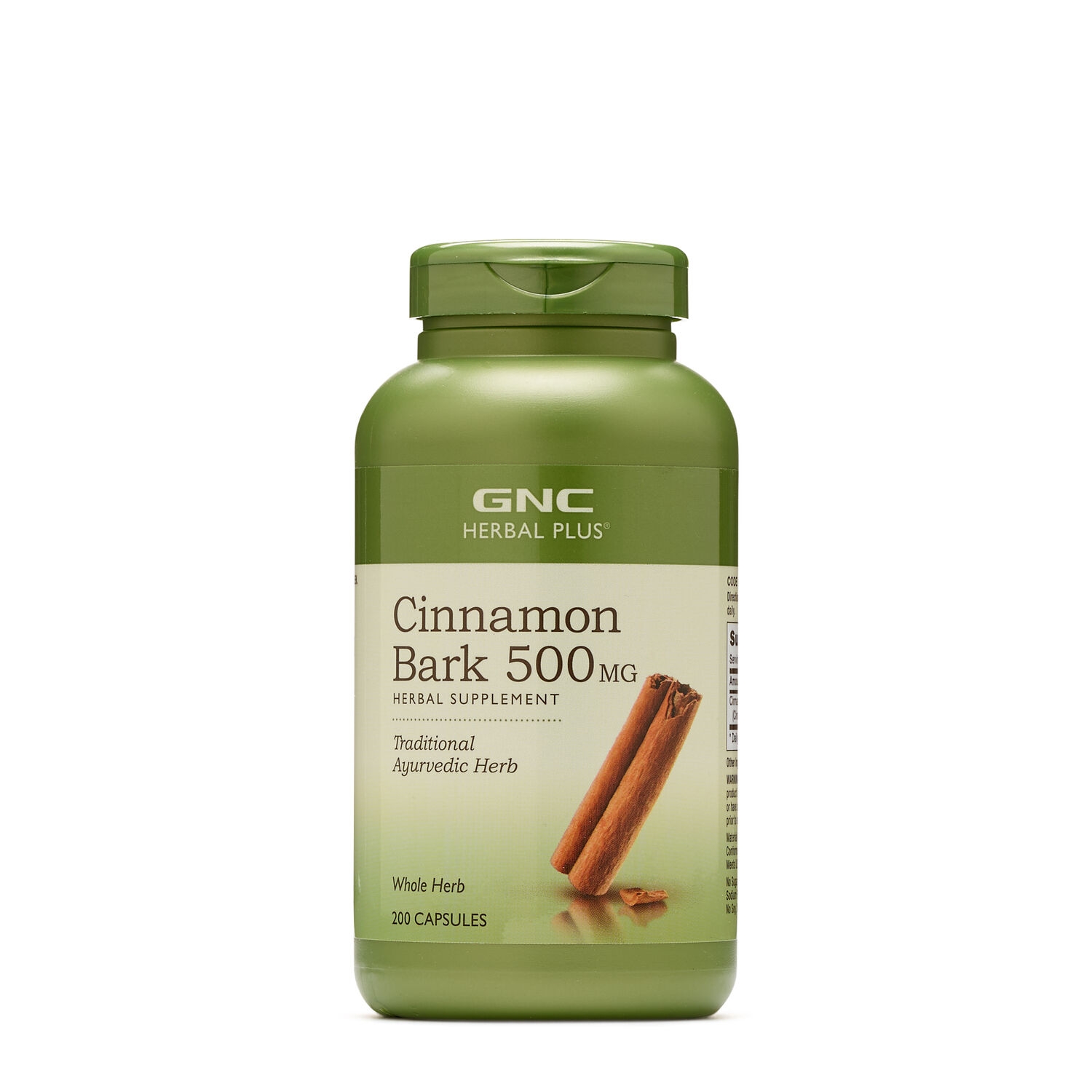 Scortisoara Gnc Herbal Plus Cinnamon Bark 500 Mg 200 Cps