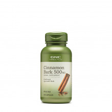 Scortisoara GNC Herbal Plus Cinnamon Bark 500 Mg, 100 Cps