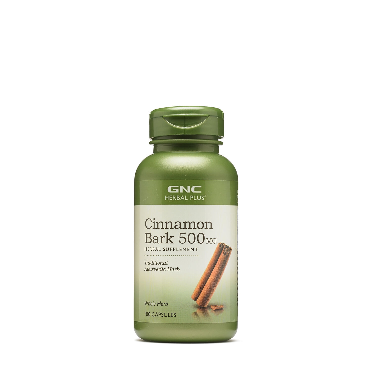 Scortisoara GNC Herbal Plus Cinnamon Bark 500 Mg, 100 Cps