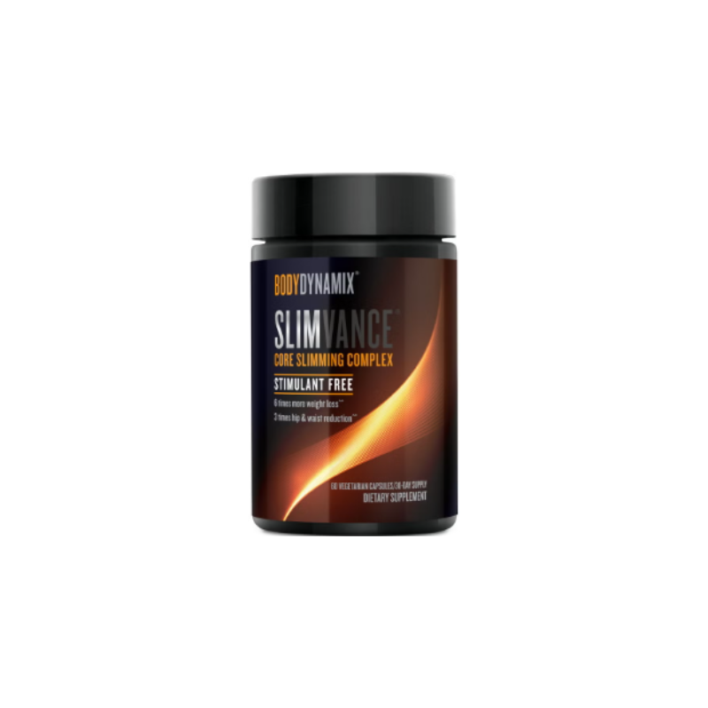 Formula pentru controlul greutatii GNC Bodydynamix Slimvance Core Slimming Complex Stimulant Free, 60 Cps