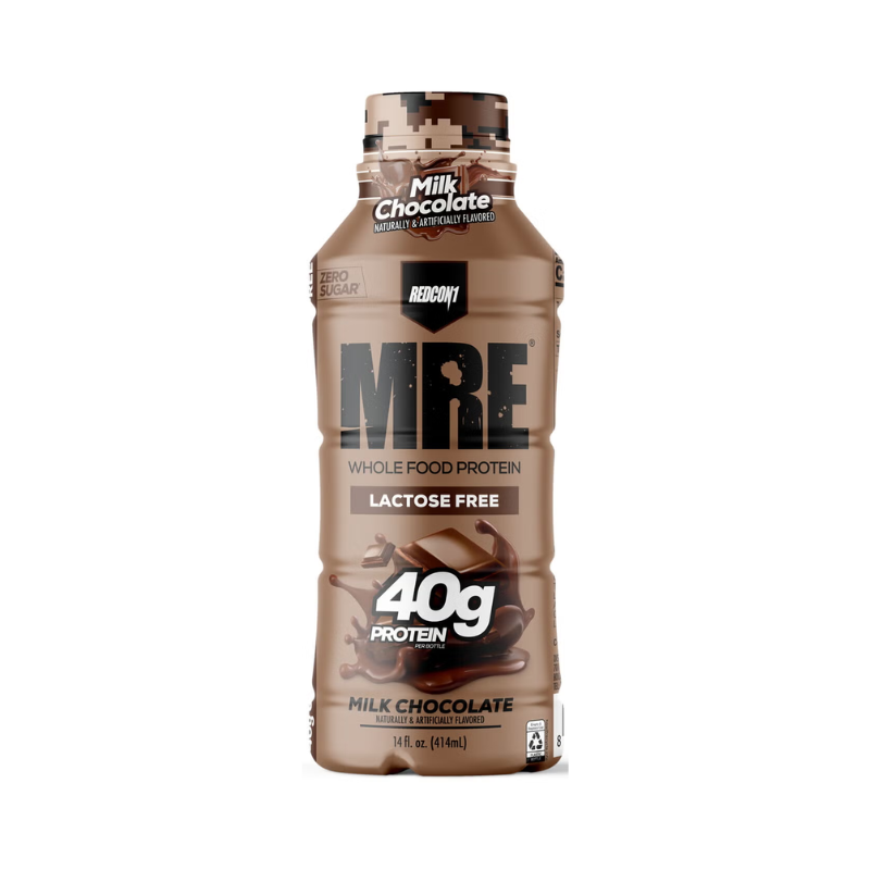 Shake Proteic din Alimente Integrale Rtd cu Aroma de Ciocolata cu Lapte Redcon1 Mre Whole Food Protein Shake Rtd 414 Ml