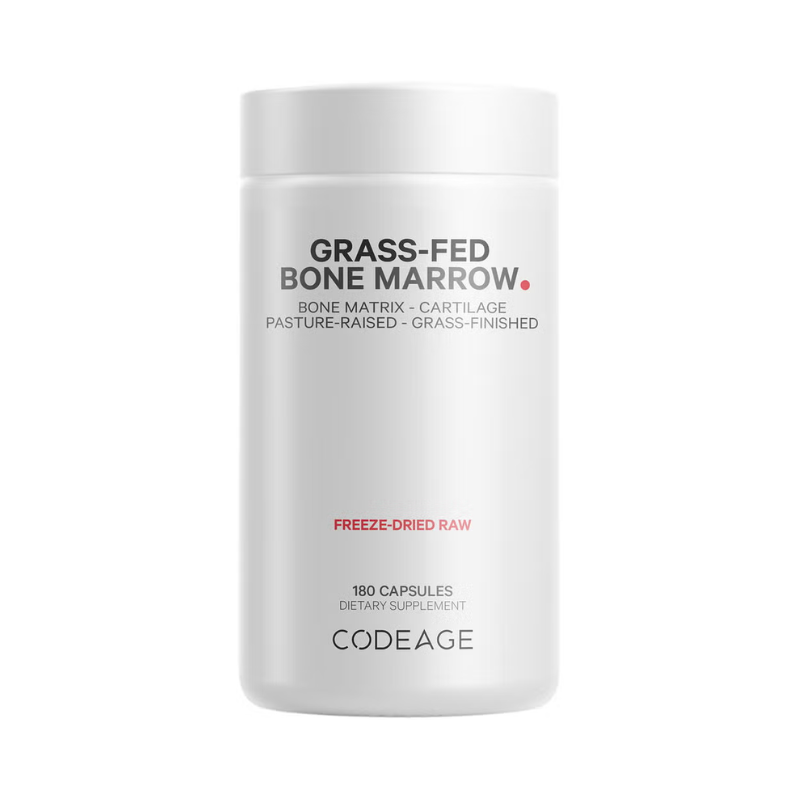 3000 Mg Bone Extract Codeage Grass-fed Bone Marrow Extract de Maduva Osoasa de la Animale Hranite cu Iarba 3000 Mg Extract Osos 180 Cps
