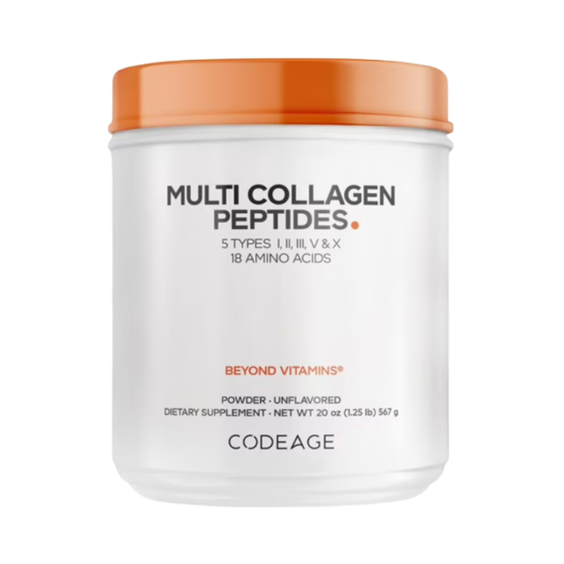 Colagen Hidrolizat din 5 Surse sub Forma de Peptide Codeage Hydrolyzed Multi Collagen - 5 Types Collagen Peptides fara Aroma 567 G
