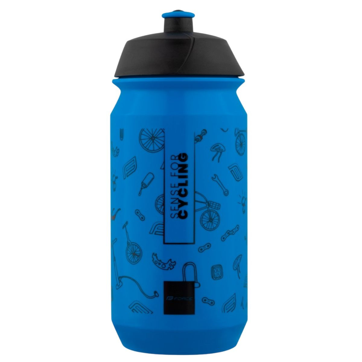 Bidon Force PLAY 500ml-Albastru/Negru