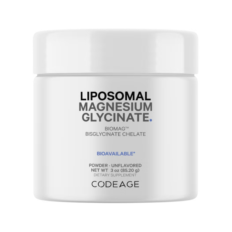Magneziu Bisglicinat Lipozomal - Formula Avansata pentru Absorbtie Superioara Codeage Liposomal Magnesium Glycinate 85.20 G