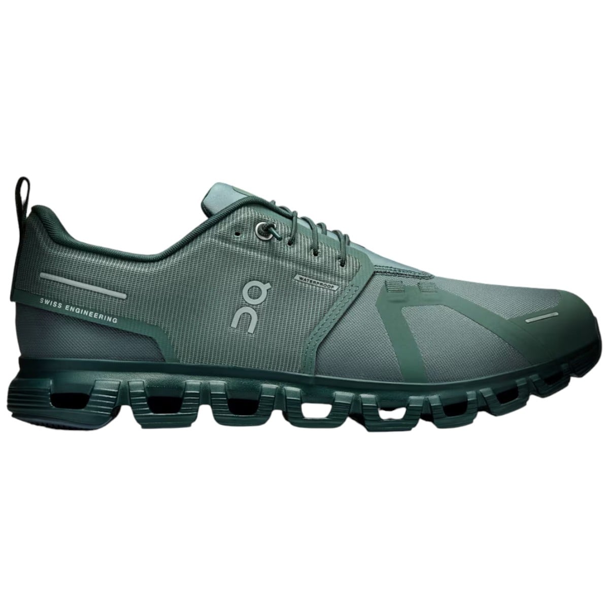 Pantofi alergare barbati On Cloud 6 Waterproof FW 2025-Verde Inchis-41