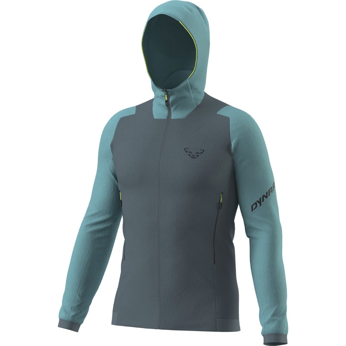 Fleece trekking barbati Dynafit Blacklight Therm-Bleu/Gri-S