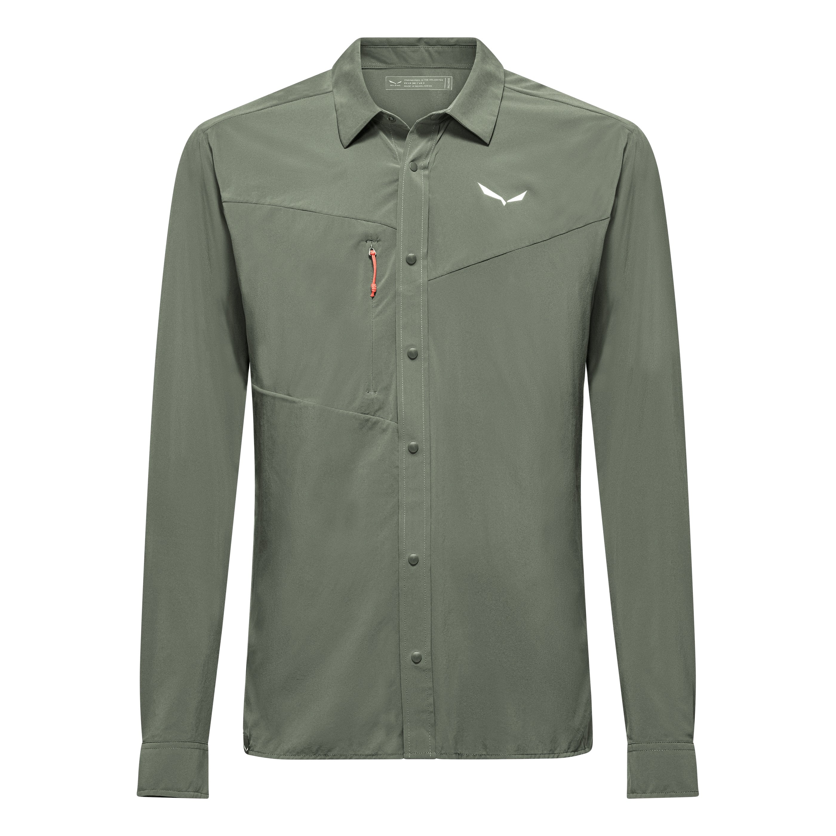 Camasa trekking barbati Salewa Puez-Verde Deschis-46/S