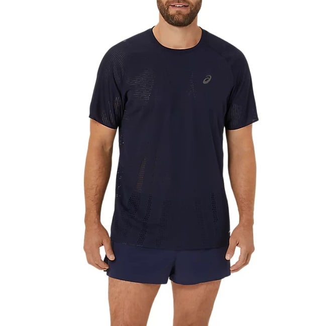 Tricou alergare barbati Asics Metarun FW 2024-Bleumarin-S