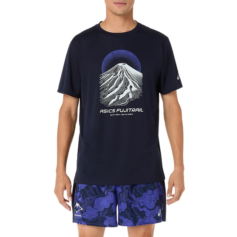 Tricou alergare barbati Asics Fujitrail Logo SS 2026