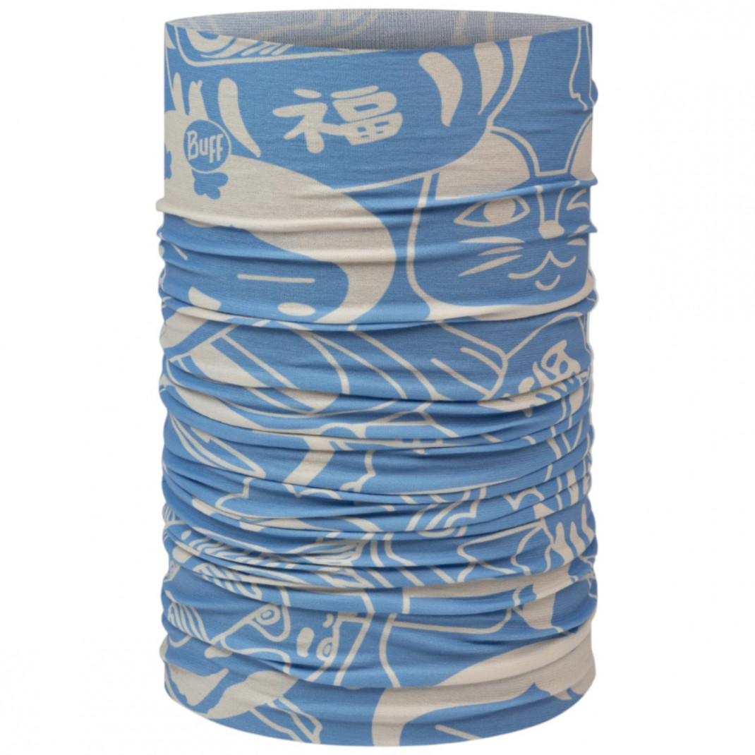 Bandana tubulara multifunctionala Buff Original EcoStretch Xasaku Washe Blue