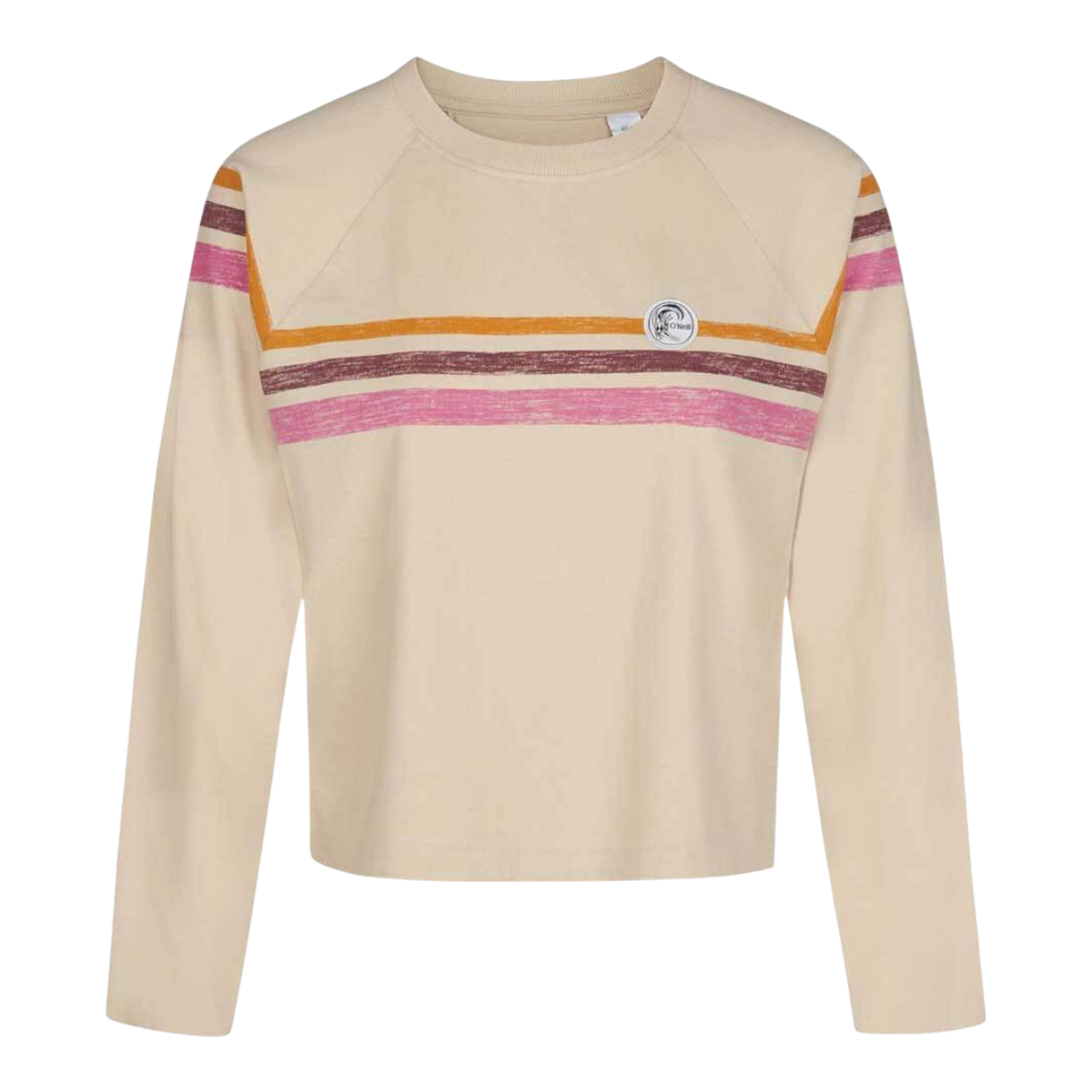 Bluza dama O'Neill Originals FW 2025-Bej/Portocaliu-XS