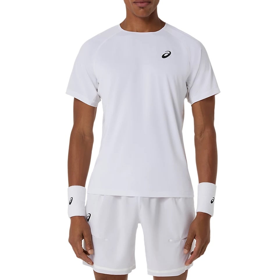 Tricou tenis barbati Asics Match SS 2026-Alb-S