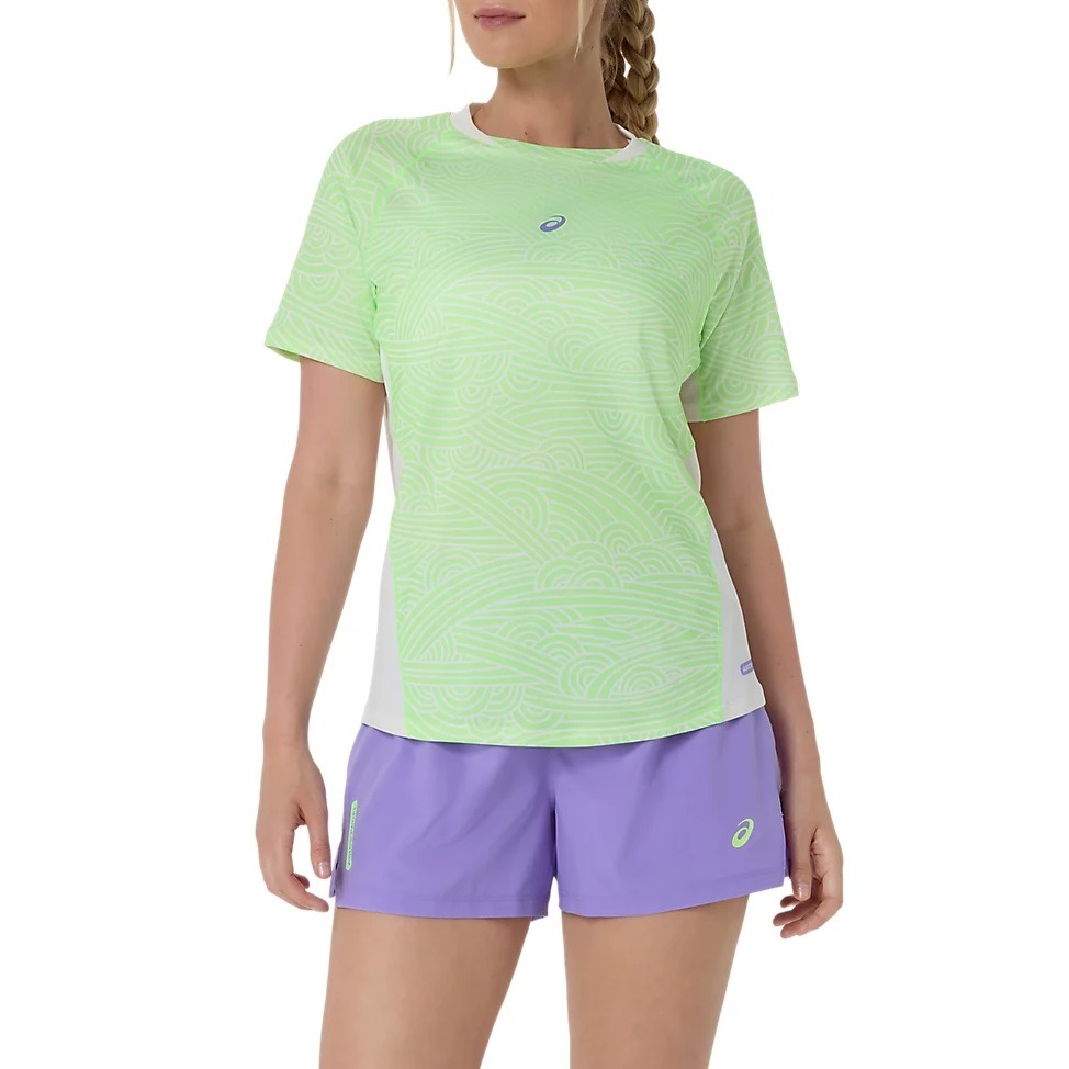 Tricou tenis dama Asics Padel Court All Over Print SS 2026