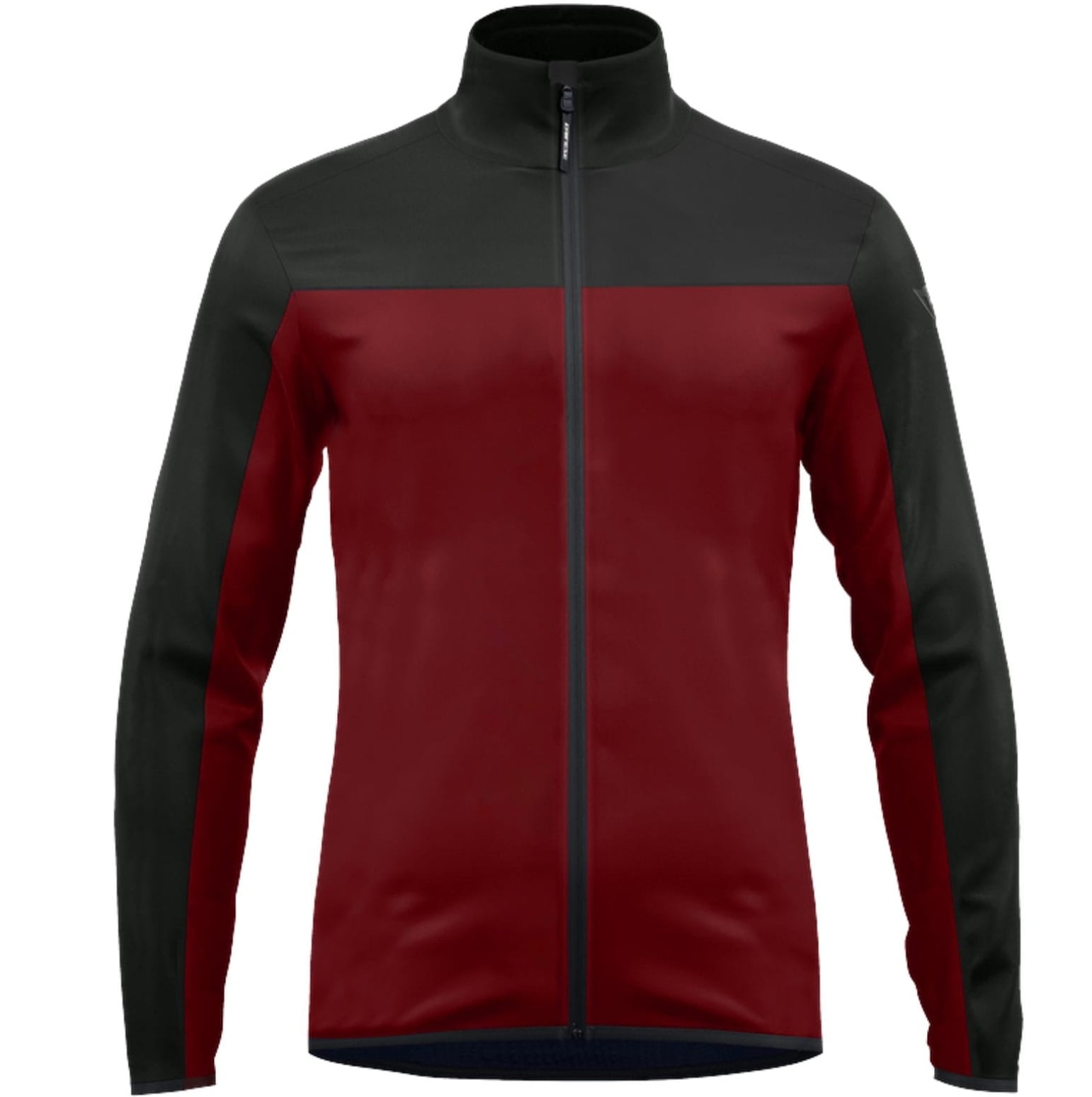 Bluza barbati Dainese Espera Full Zip Mid-Negru/Rosu-S