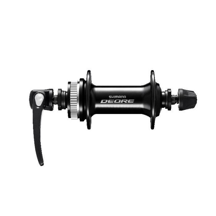 Butuc fata Shimano Deore HB-M6000 Disc Centerlock AX QR 36H / NEGRU / QR 133MM