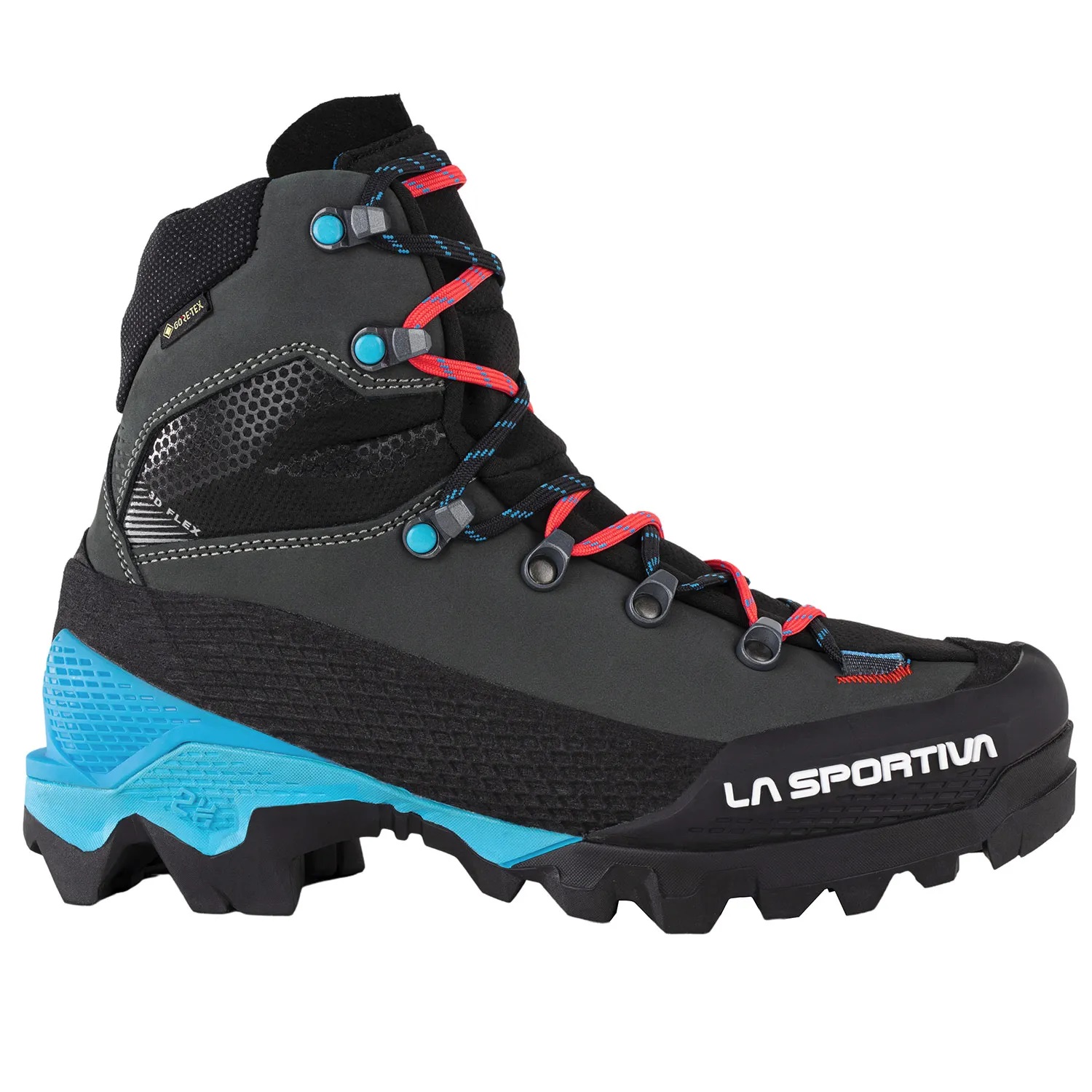Bocanci trekking dama La Sportiva Aequilibrium LT GTX 2024-Negru/Albastru-37