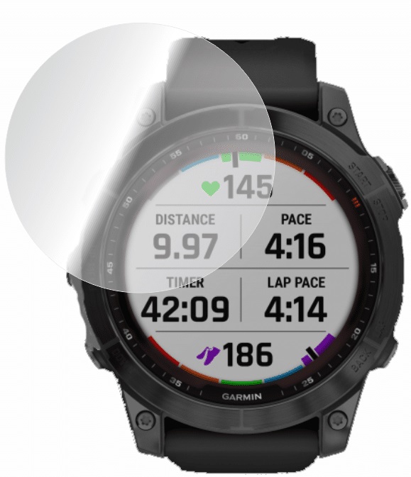 Set 2 folii de protectie pentru Garmin Fenix 7 si Epix Gen 2