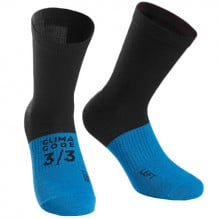 Sosete ciclism Assos Ultraz Winter-Negru/Albastru-35-38