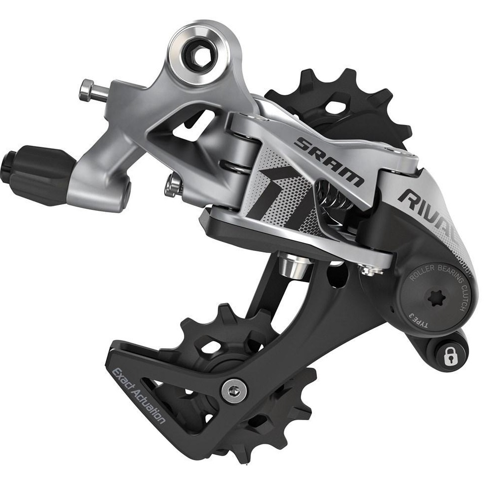 Schimbator spate SRAM Rival 1 Type 3.0, patina lunga, 42T