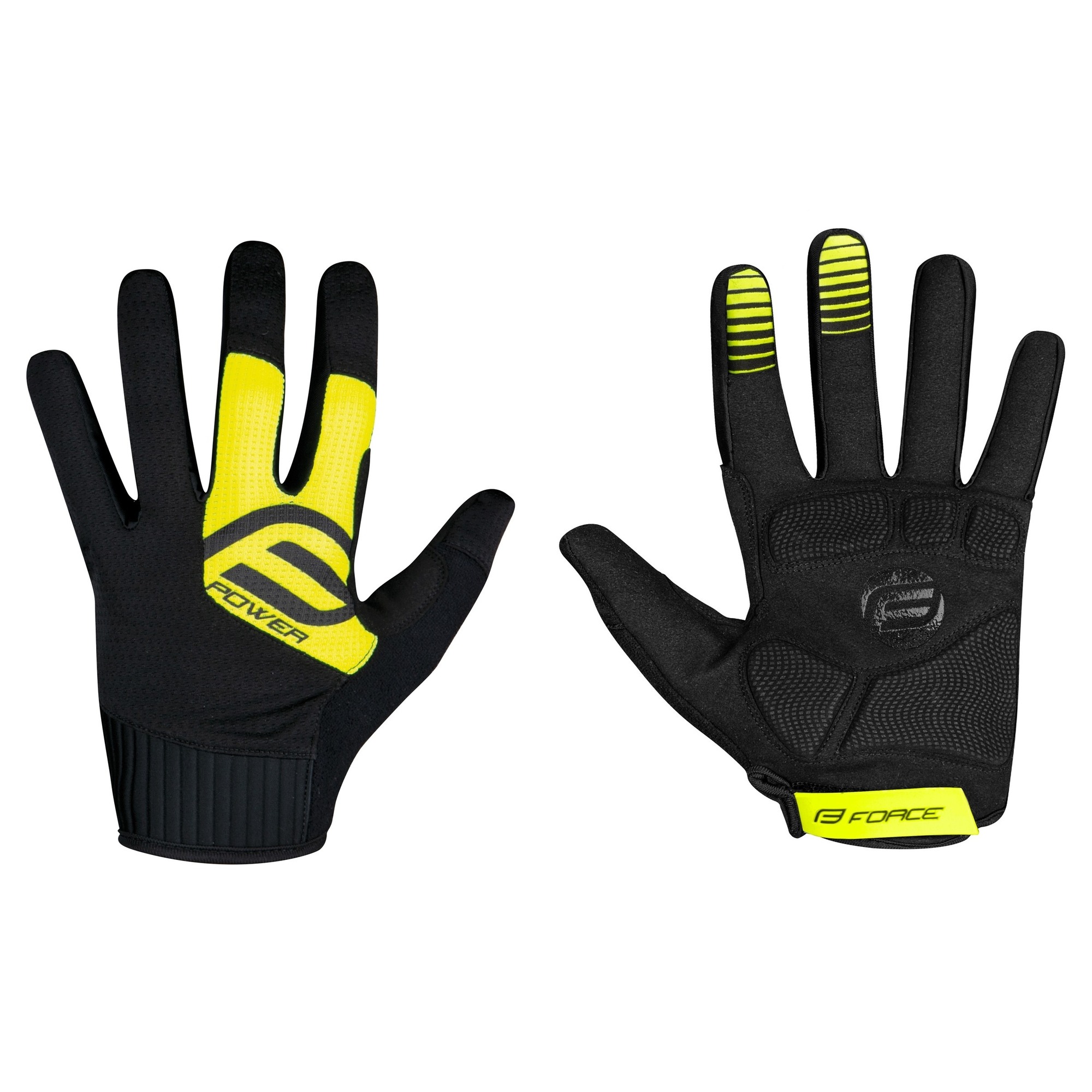 Manusi Force Mtb Power Negru/Fluo