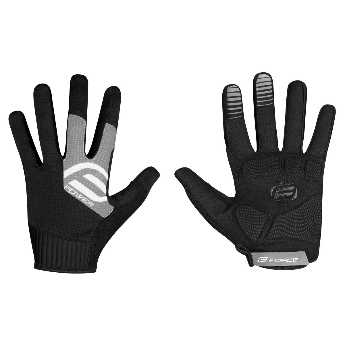 Manusi Force Mtb Power Negru/Gri