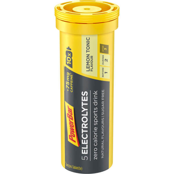 Tablete efervescente izotonice PowerBar 5Electrolytes Aroma de Lamaie, 10 tablete