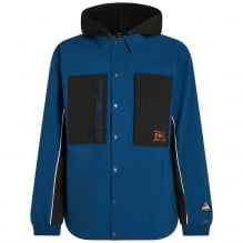 Jacheta schi barbati O'Neill FWC'Play Shacket Snow-Albastru/Negru-S