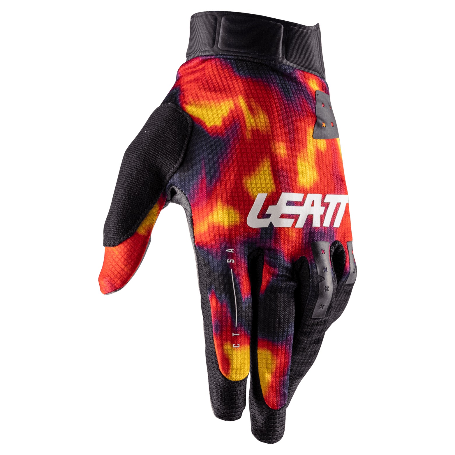 Manusi Leatt Mtb 1.0 Gripr Heatmap Red