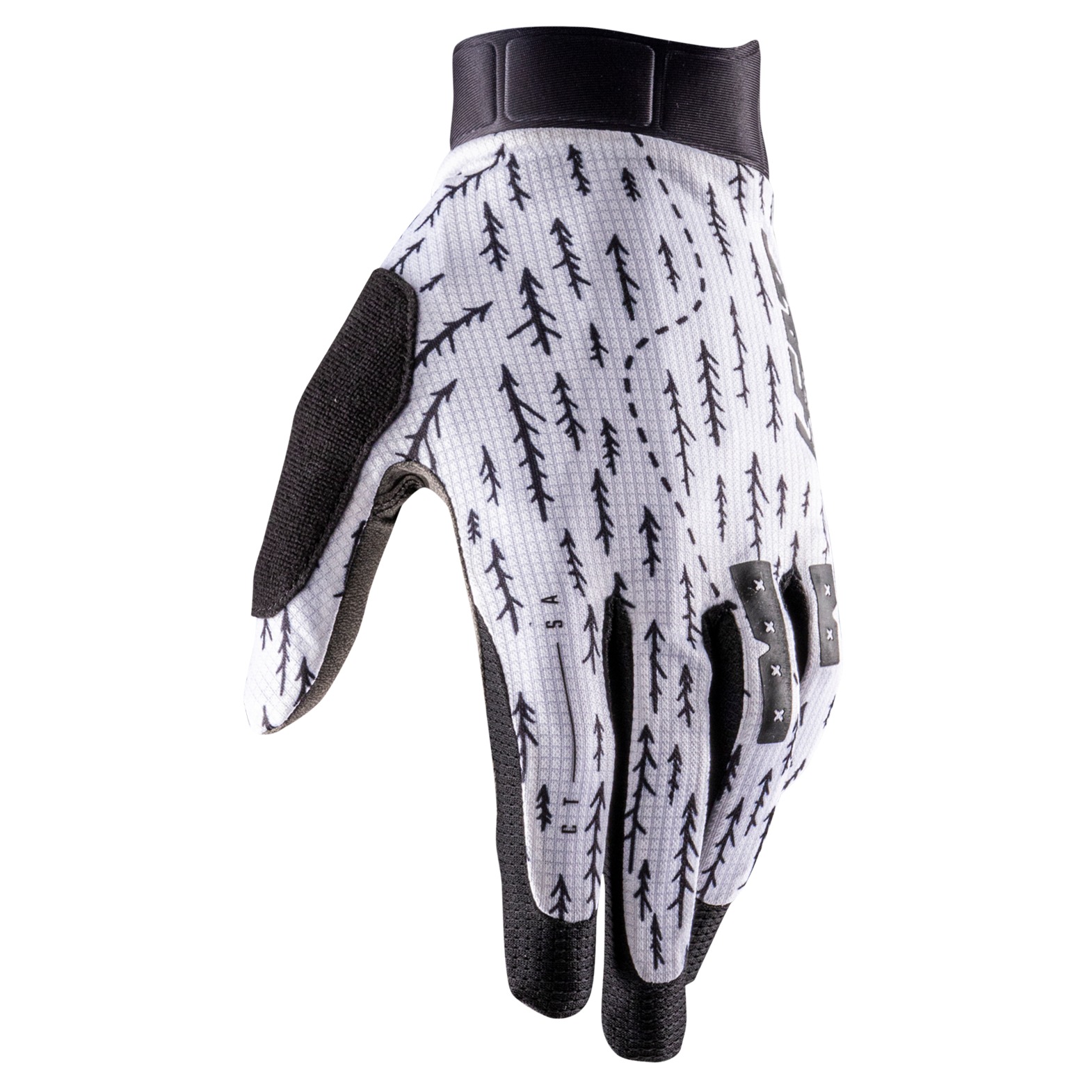 Manusi Leatt Mtb 1.0 Gripr Jr Trails White
