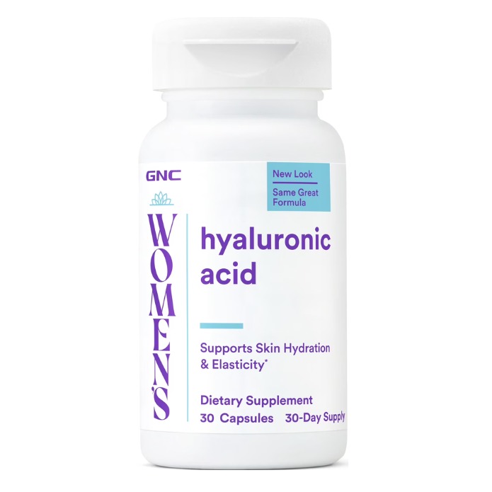 Acid hialuronic pentru hidratarea si elasticitatea pielii GNC Women's Hyaluronic Acid, 30 cps