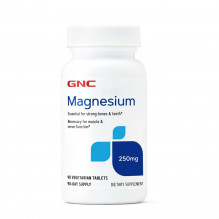 Supliment alimentar GNC Magneziu Vegetal 250 mg 90 PCS