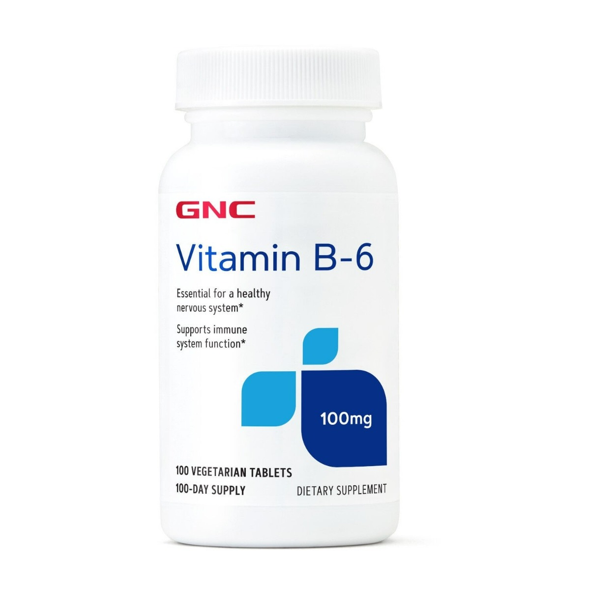 Supliment alimentar GNC Vitamina B-6 100 Mg 100 TB