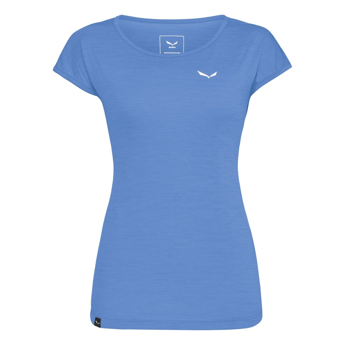 Tricou tehnic dama Salewa Puez Melange Dry-Bleu-42/36
