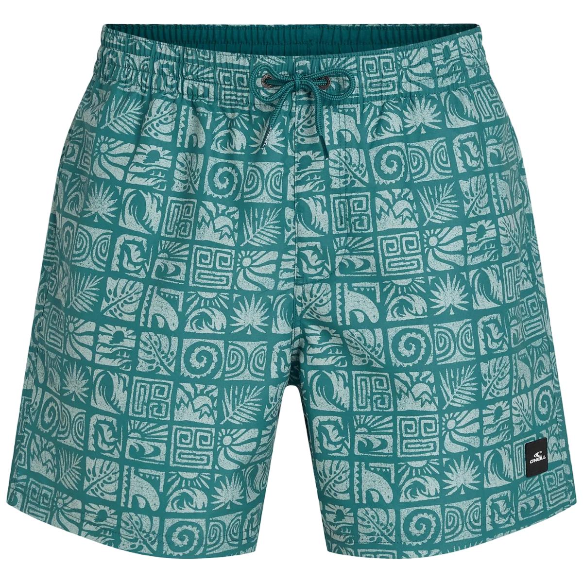 Sort inot barbati O'Neill Print 16''