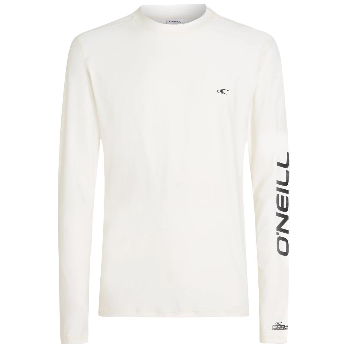 Bluza cu protectie UV barbati O'Neill Skins L/Slv-Alb-S